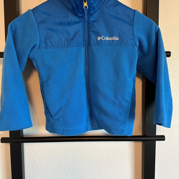 Columbia Blue Fleece Jacket - Picture 1 of 7